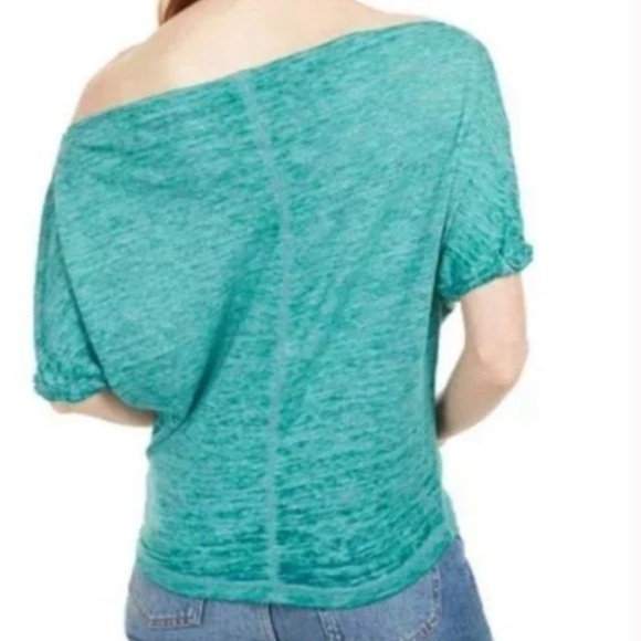 Free People We The Free Astrid Tee – Palm, Small - Picture 2 of 10